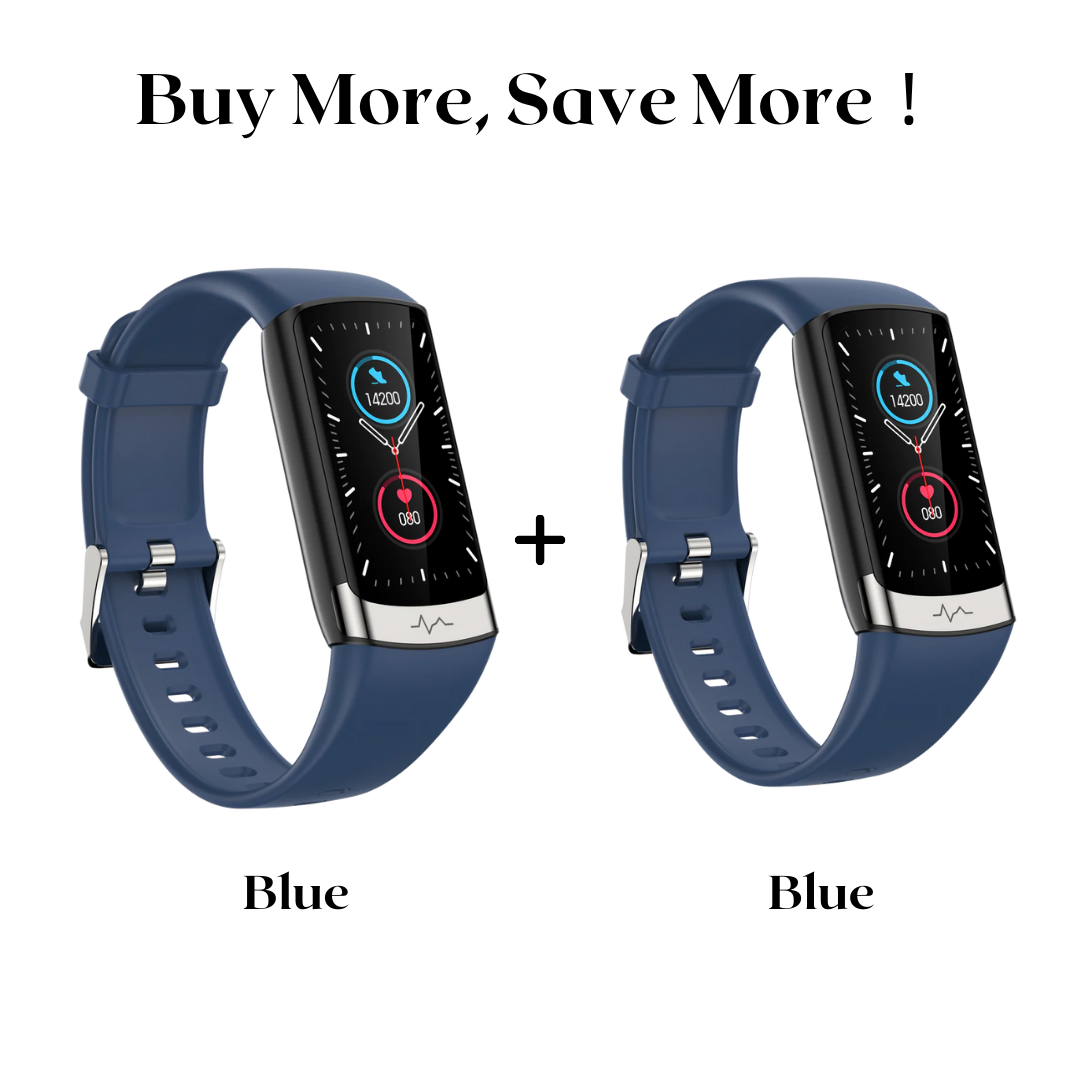 MorePro® V19Pro Health & Fitness Smartwatch With ECG, HR, Blood Pressure Monitoring-2025 Upgrade