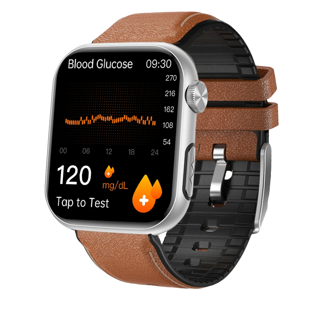 Upgrade Fitvii®GT5 Pro Max Blood Sugar Smartwatch with Blood Pressure + ECG + Sleep Fitness Tracker+Free Straps💝