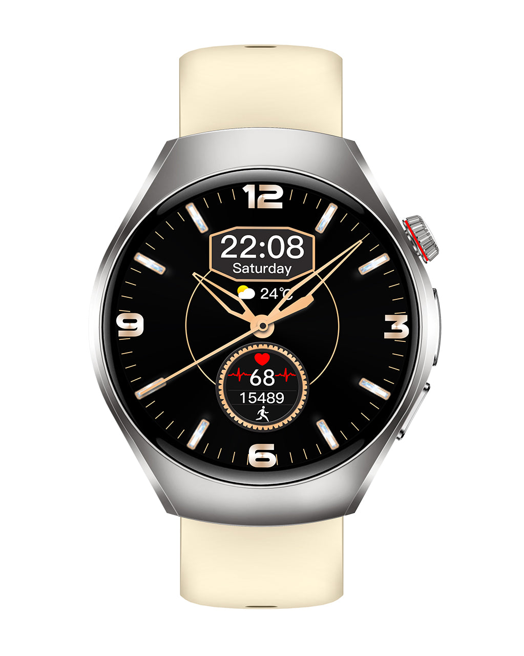 MorePro VitalSync ECG Watch – Advanced Health Monitoring with Blood Pressure, Blood Glucose Trends, SpO₂, Sleep, Fitness Tracking & SOS