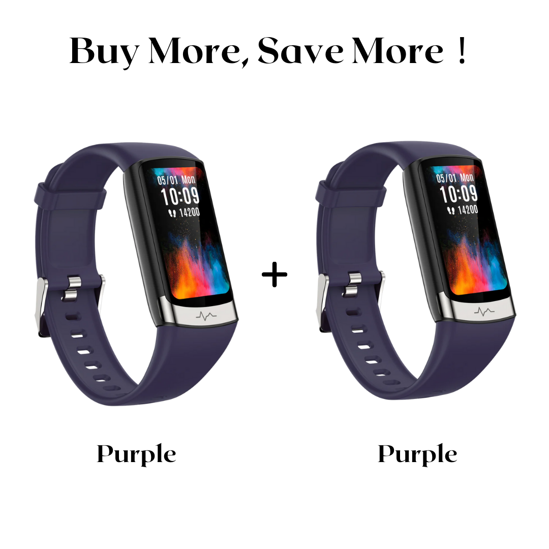 MorePro® V19Pro Health & Fitness Smartwatch With ECG, HR, Blood Pressure Monitoring-2025 Upgrade