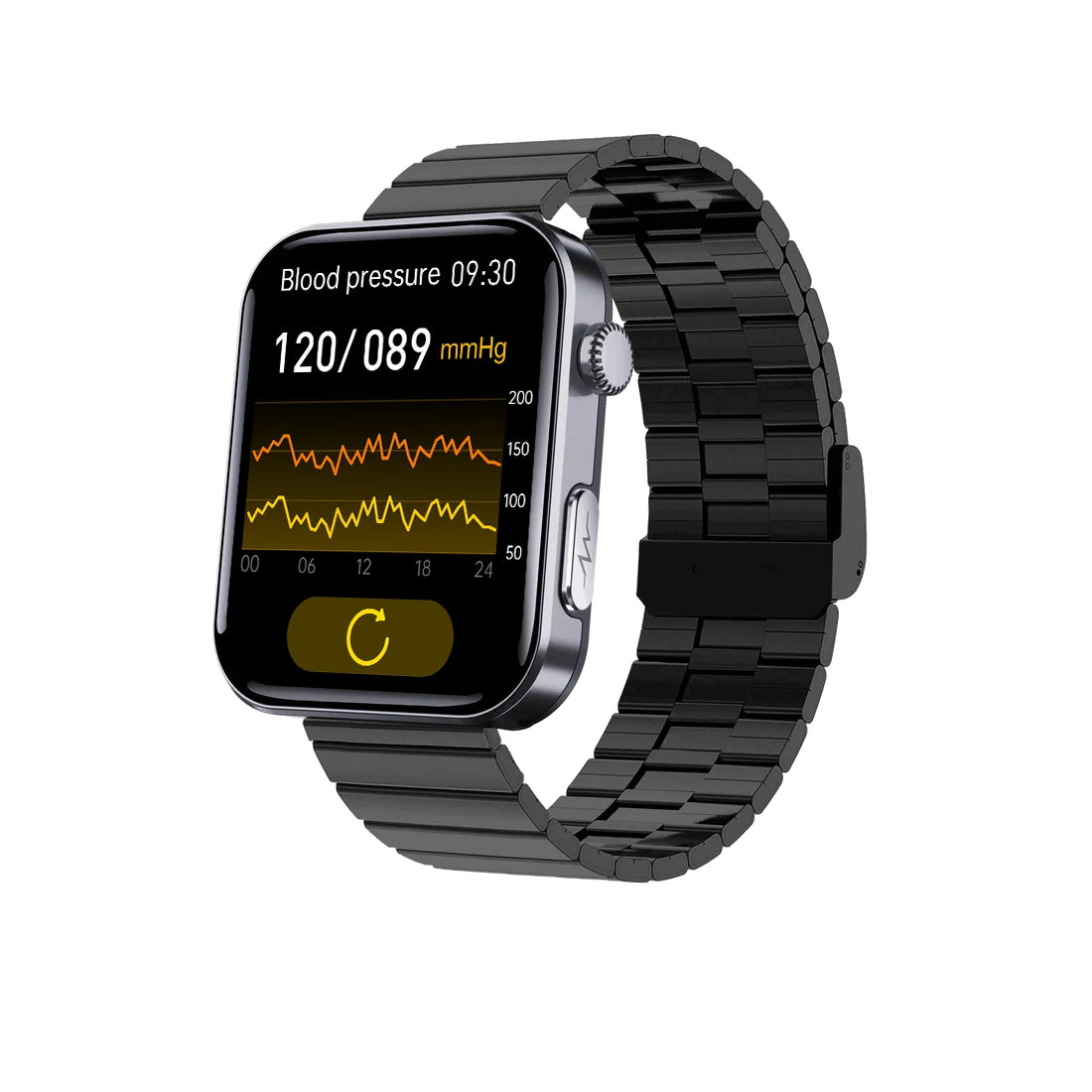PulseMax 2025 Smartwatch – Upgraded ElectroPulse with Fall Detection, ECG, Blood Pressure, SpO2 & Health Monitoring – Supports SOS, Voice Calls & Fitness Tracking