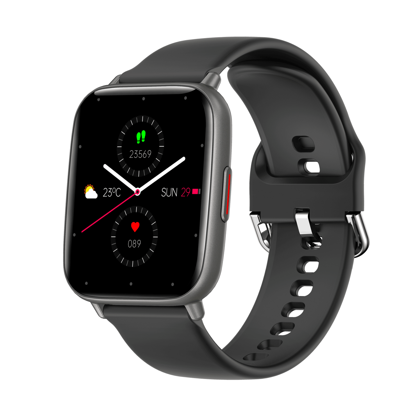 FT26 Smartwatch Sleep Tracker with Heart Rate and Blood Oxygen Monitor IP68 Waterproof