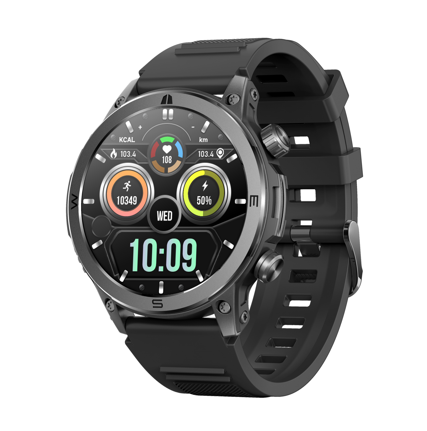 New Morepro HM38 Strong Smartwatch with Bluetooth Calling Fitness Tracker