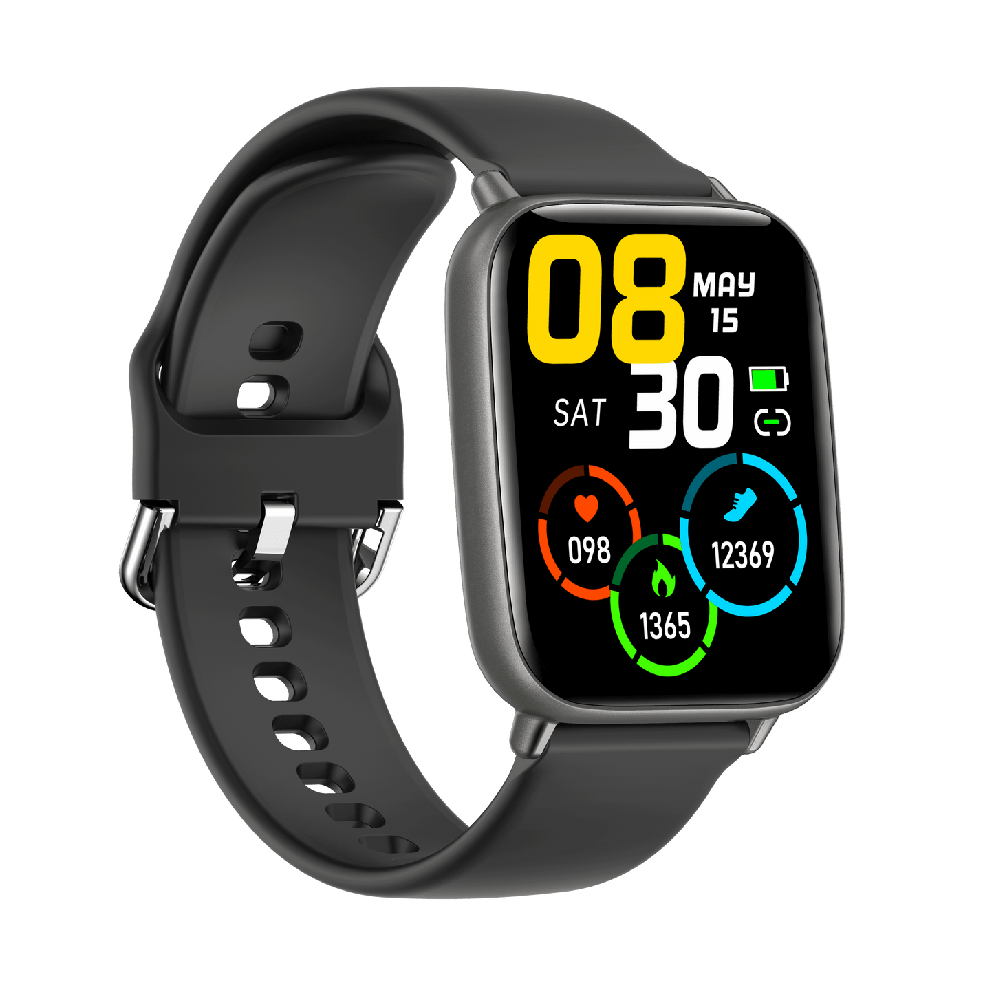 FT26 Smartwatch Sleep Tracker with Heart Rate and Blood Oxygen Monitor IP68 Waterproof