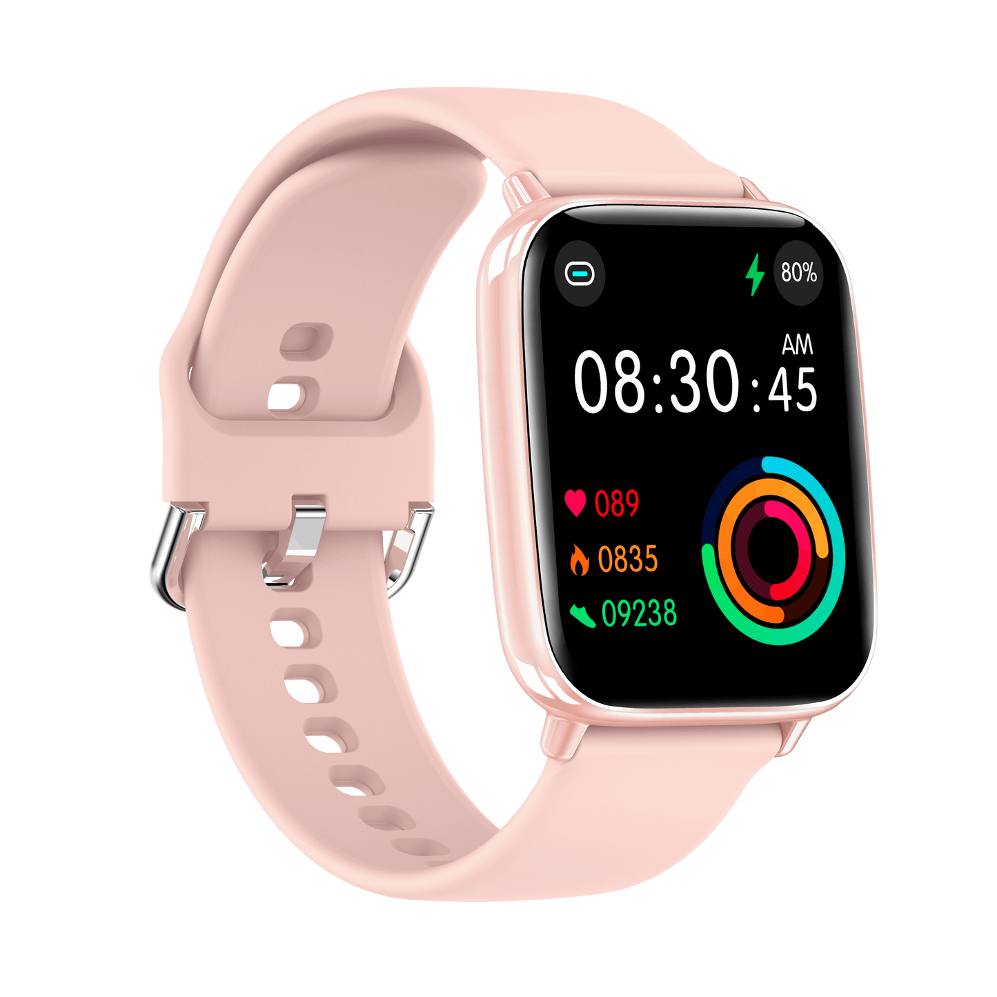 FT26 Smartwatch Sleep Tracker with Heart Rate and Blood Oxygen Monitor IP68 Waterproof