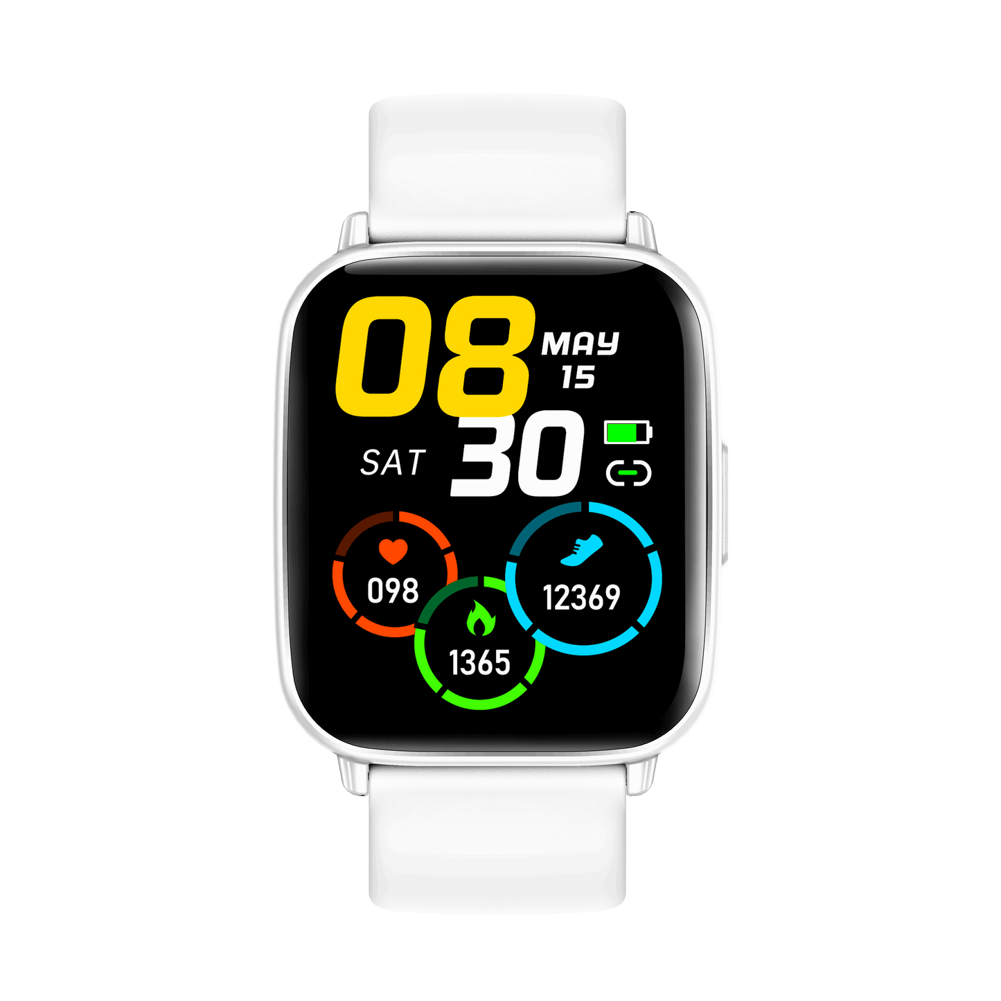 FT26 Smartwatch Sleep Tracker with Heart Rate and Blood Oxygen Monitor IP68 Waterproof