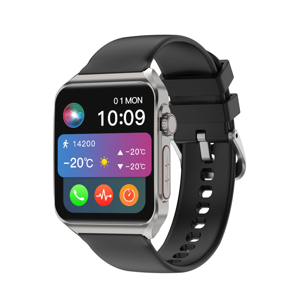 PulseMax 2025 Smartwatch – Upgraded ElectroPulse with Fall Detection, ECG, Blood Pressure, SpO2 & Health Monitoring – Supports SOS, Voice Calls & Fitness Tracking