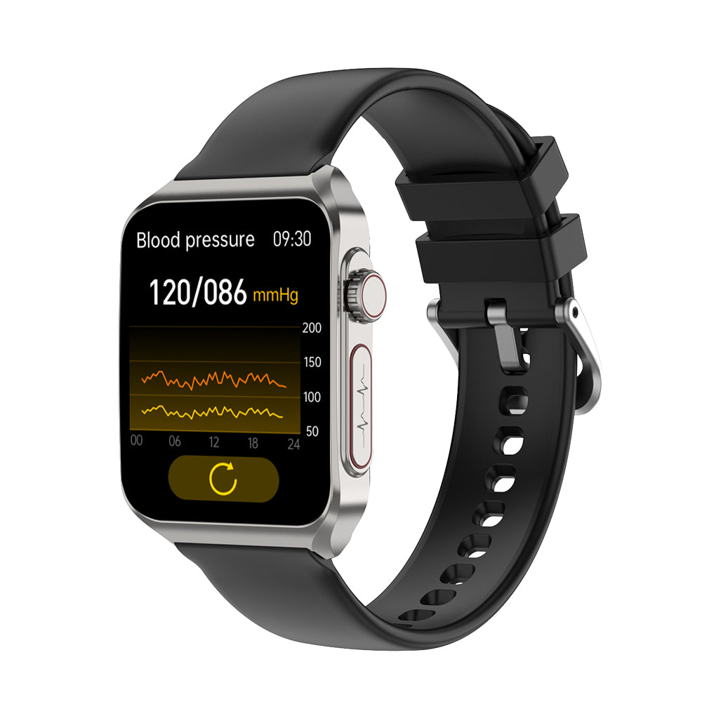 PulseMax 2025 Smartwatch – Upgraded ElectroPulse with Fall Detection, ECG, Blood Pressure, SpO2 & Health Monitoring – Supports SOS, Voice Calls & Fitness Tracking