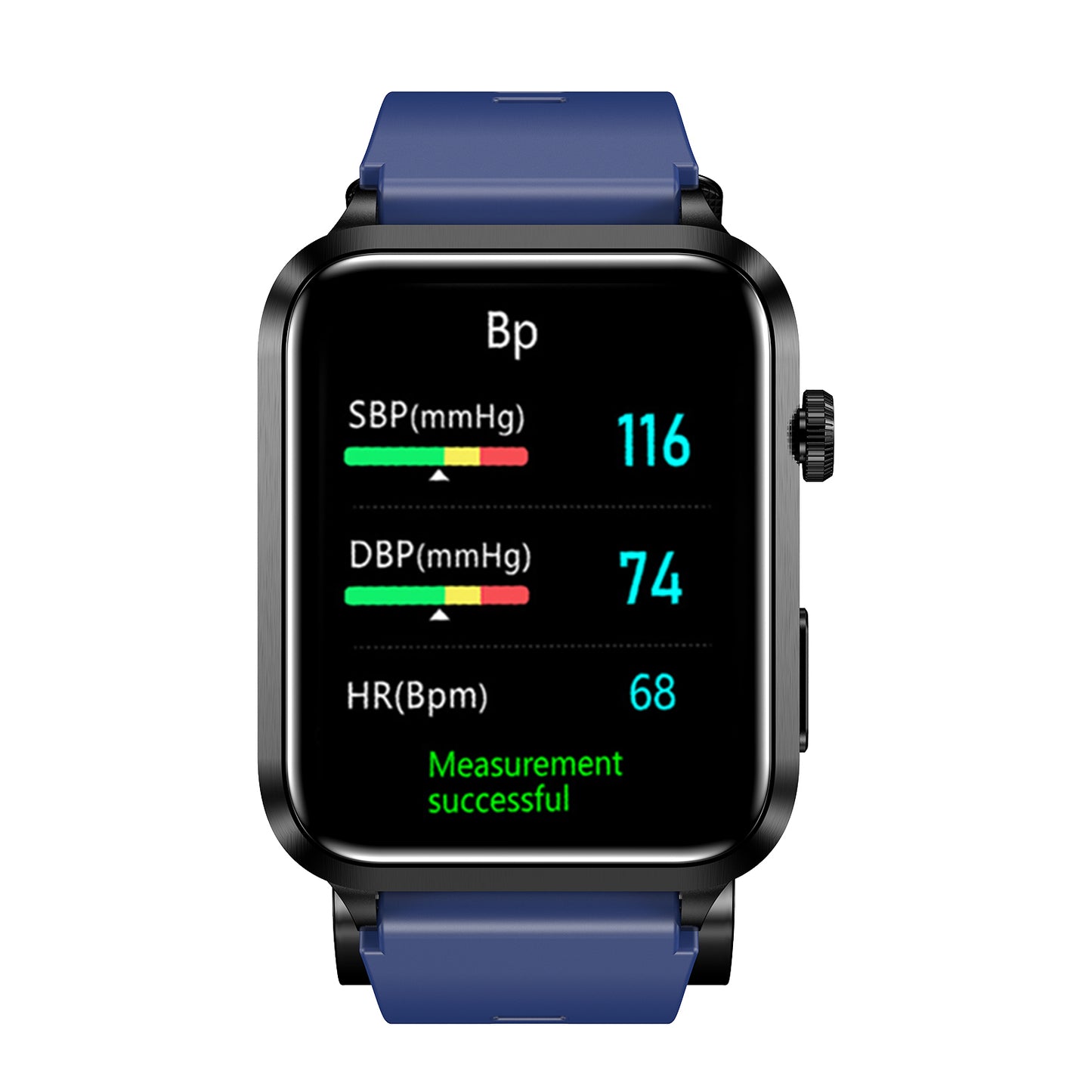 New MorePro® P70 Air Pump + Airbag Oscillometric Blood Pressure Smartwatch with Atrial Monitoring