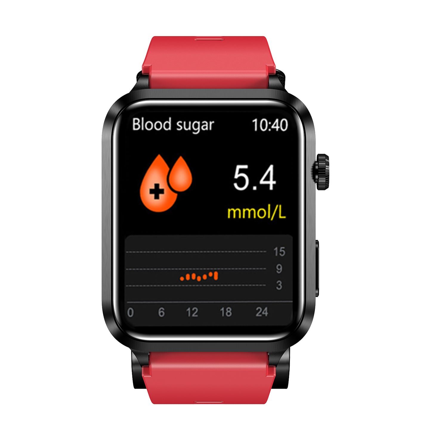 New MorePro® P70 Air Pump + Airbag Oscillometric Blood Pressure Smartwatch with Atrial Monitoring