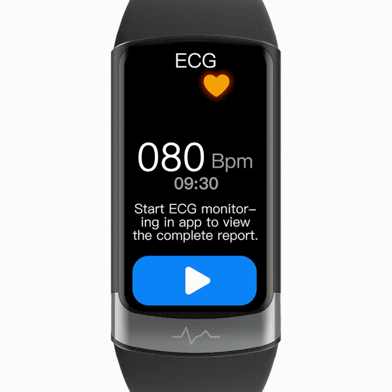 MorePro® V19Pro Health & Fitness Smartwatch With ECG, HR, Blood Pressure Monitoring-2025 Upgrade