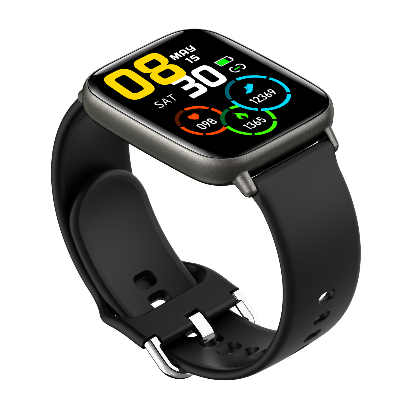 FT26 Smartwatch Sleep Tracker with Heart Rate and Blood Oxygen Monitor IP68 Waterproof