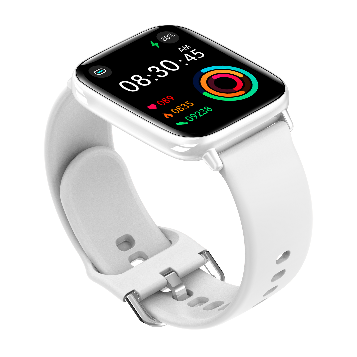 FT26 Smartwatch Sleep Tracker with Heart Rate and Blood Oxygen Monitor IP68 Waterproof