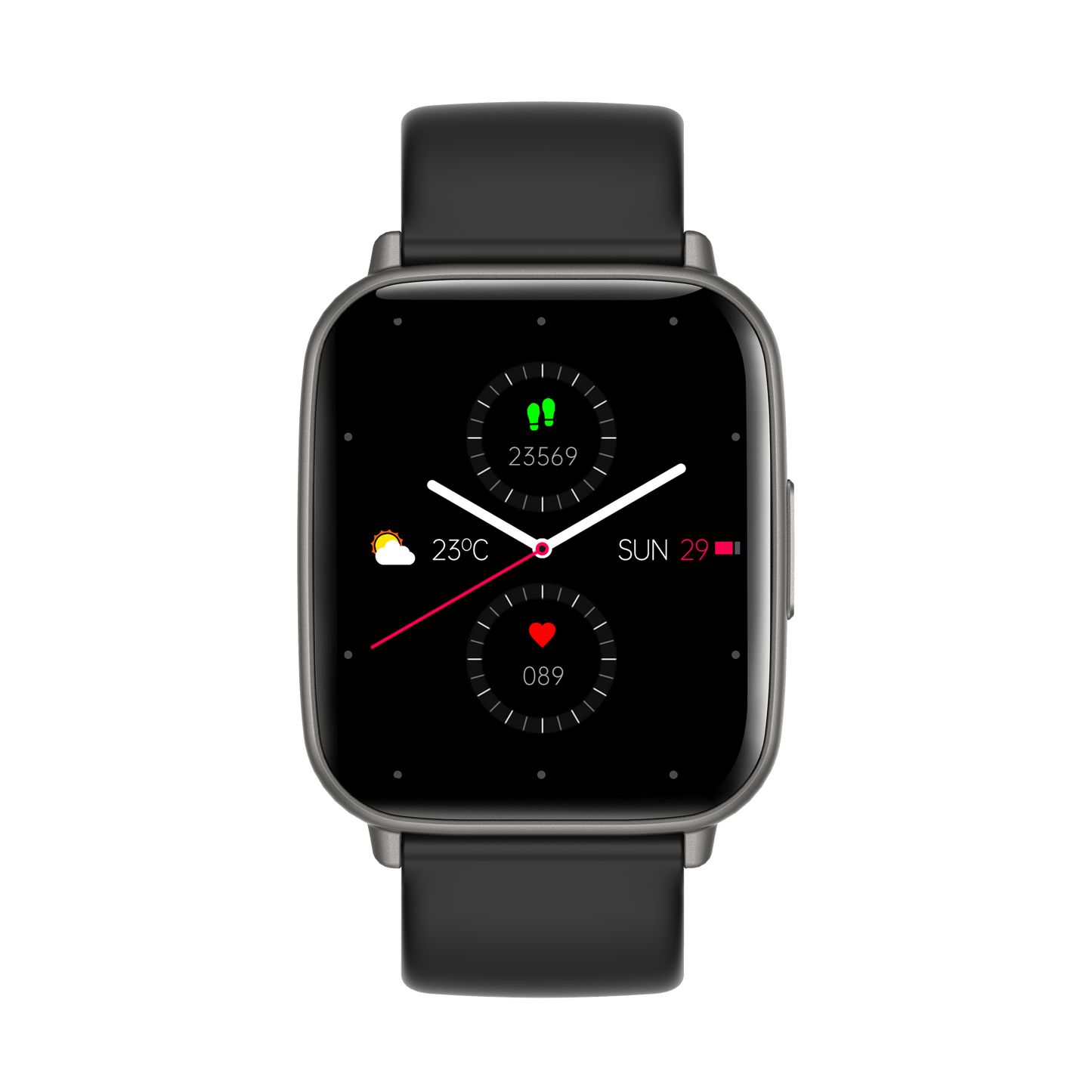 FT26 Smartwatch Sleep Tracker with Heart Rate and Blood Oxygen Monitor IP68 Waterproof