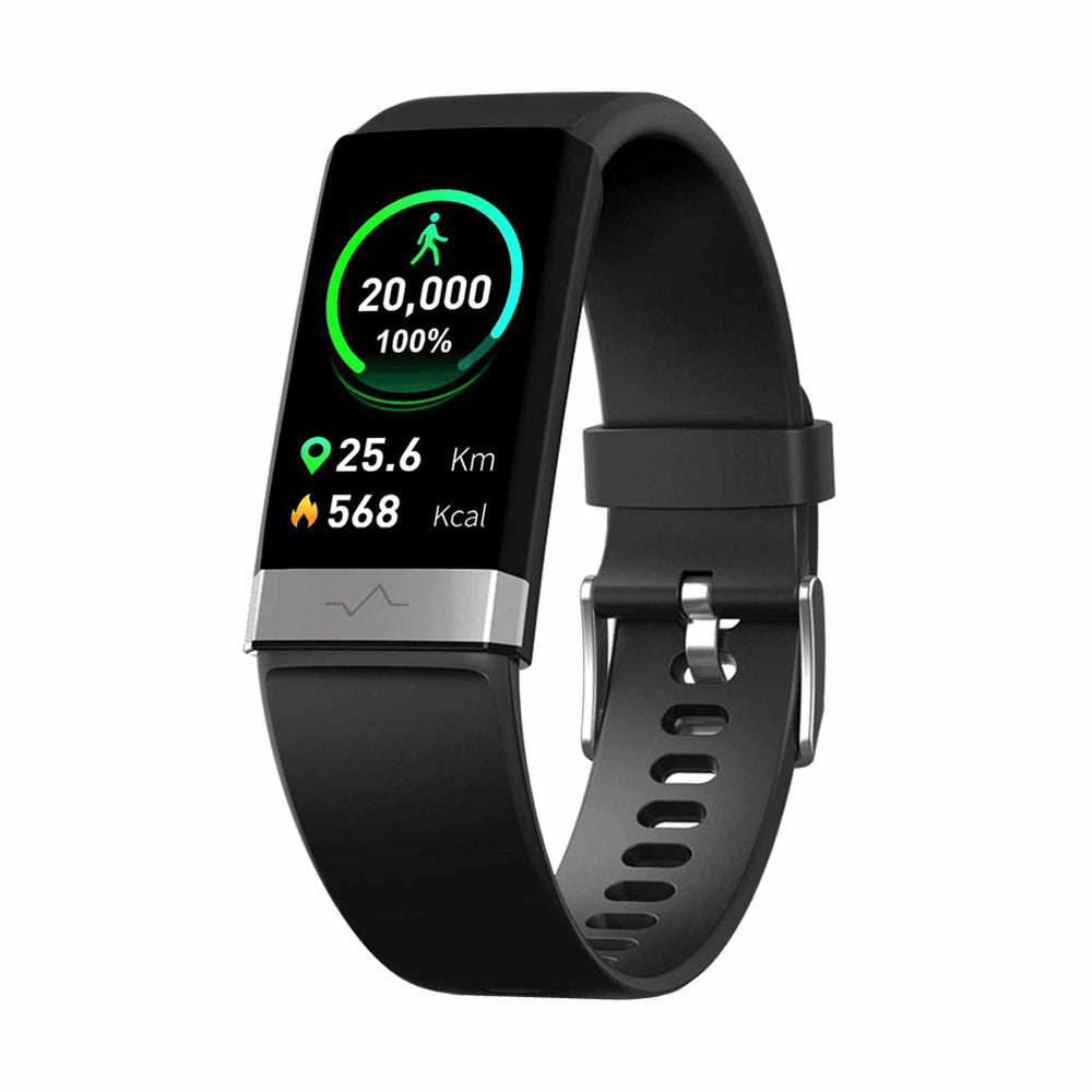 Fitness tracker with heart rate monitor