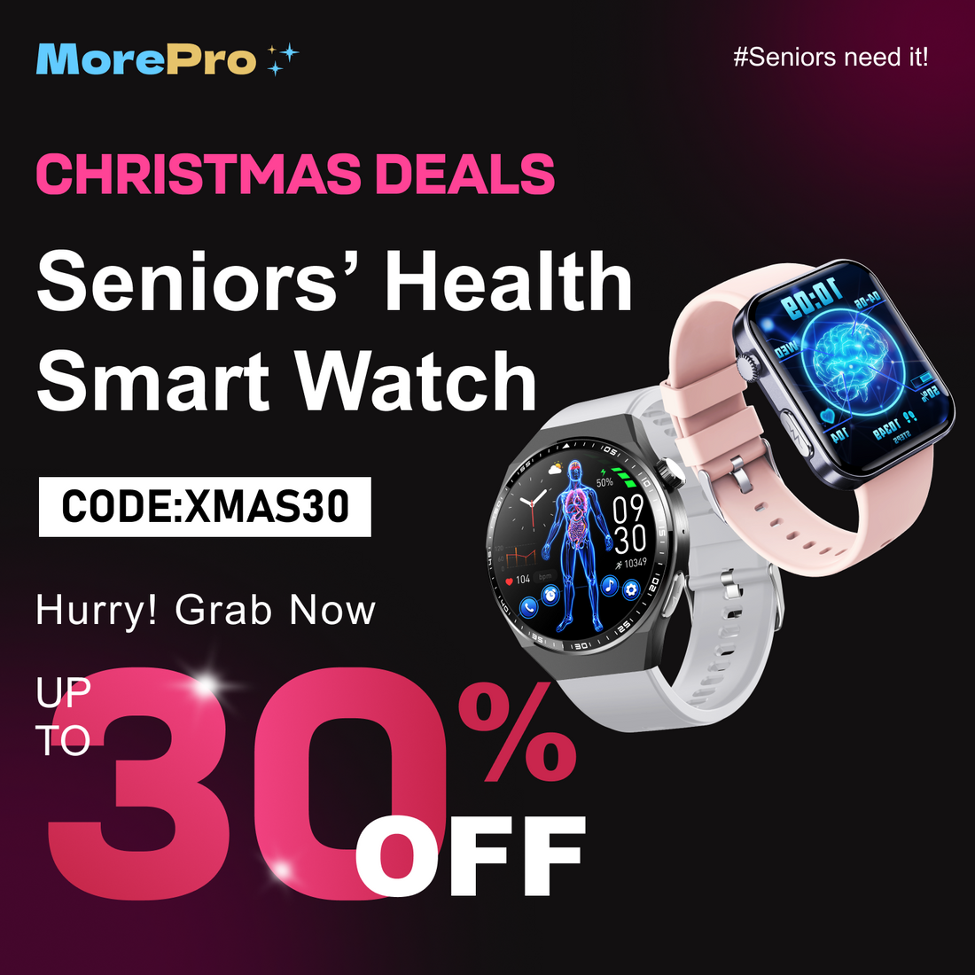 Christmas Gift Ideas: The Best Health Smartwatch for Seniors
