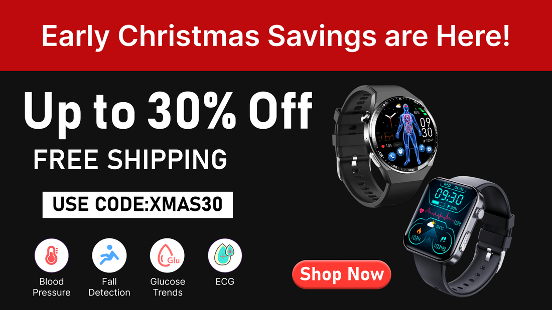 Christmas Gift Ideas: The Best Health Smartwatch for Seniors