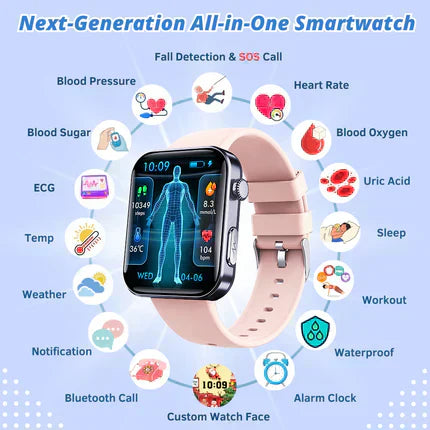 MorePro® PulseMax Smartwatch: A Health Companion for Older Adults