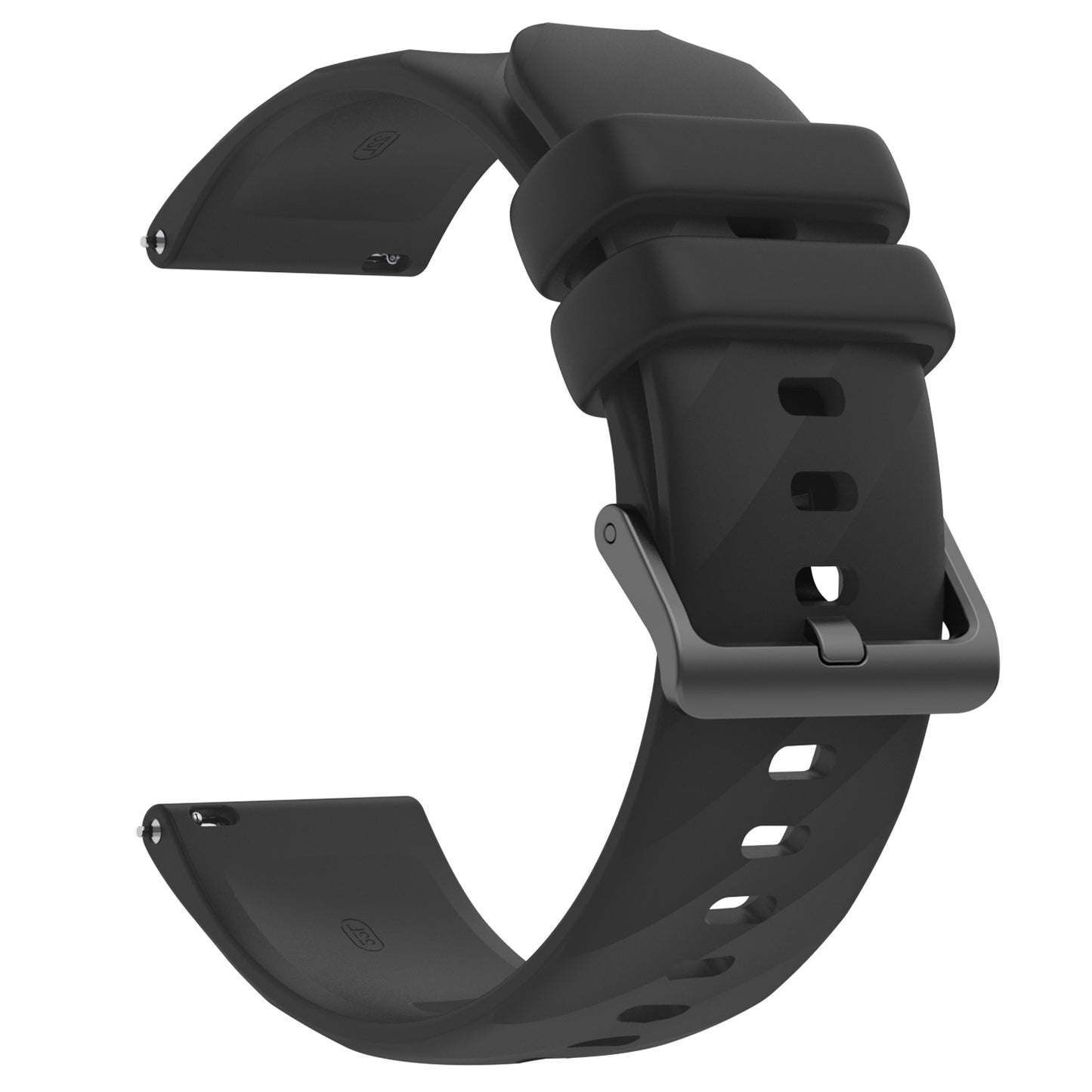 MorePro HM57 22mm Silicone Replacement Band - Adjustable & Durable Sport Strap in 5 Colors
