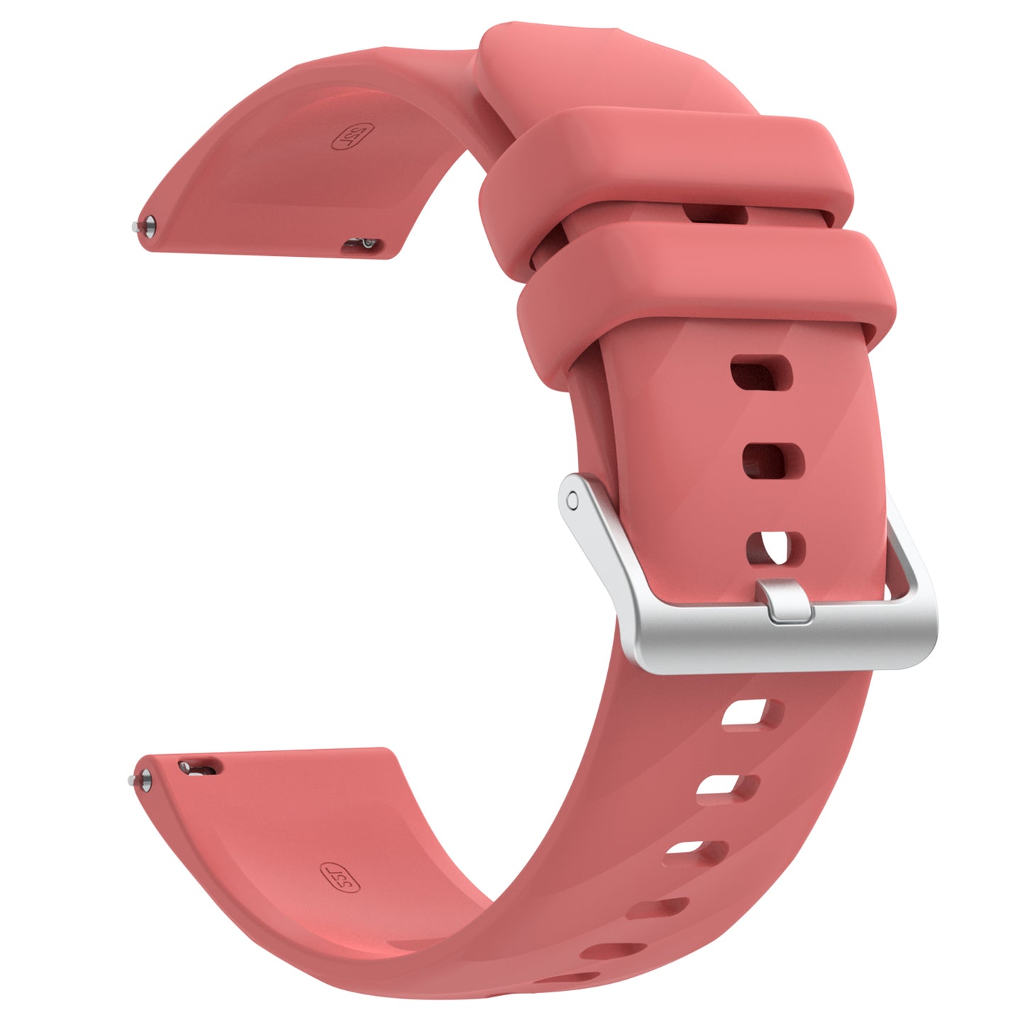 MorePro HM57 22mm Silicone Replacement Band - Adjustable & Durable Sport Strap in 5 Colors