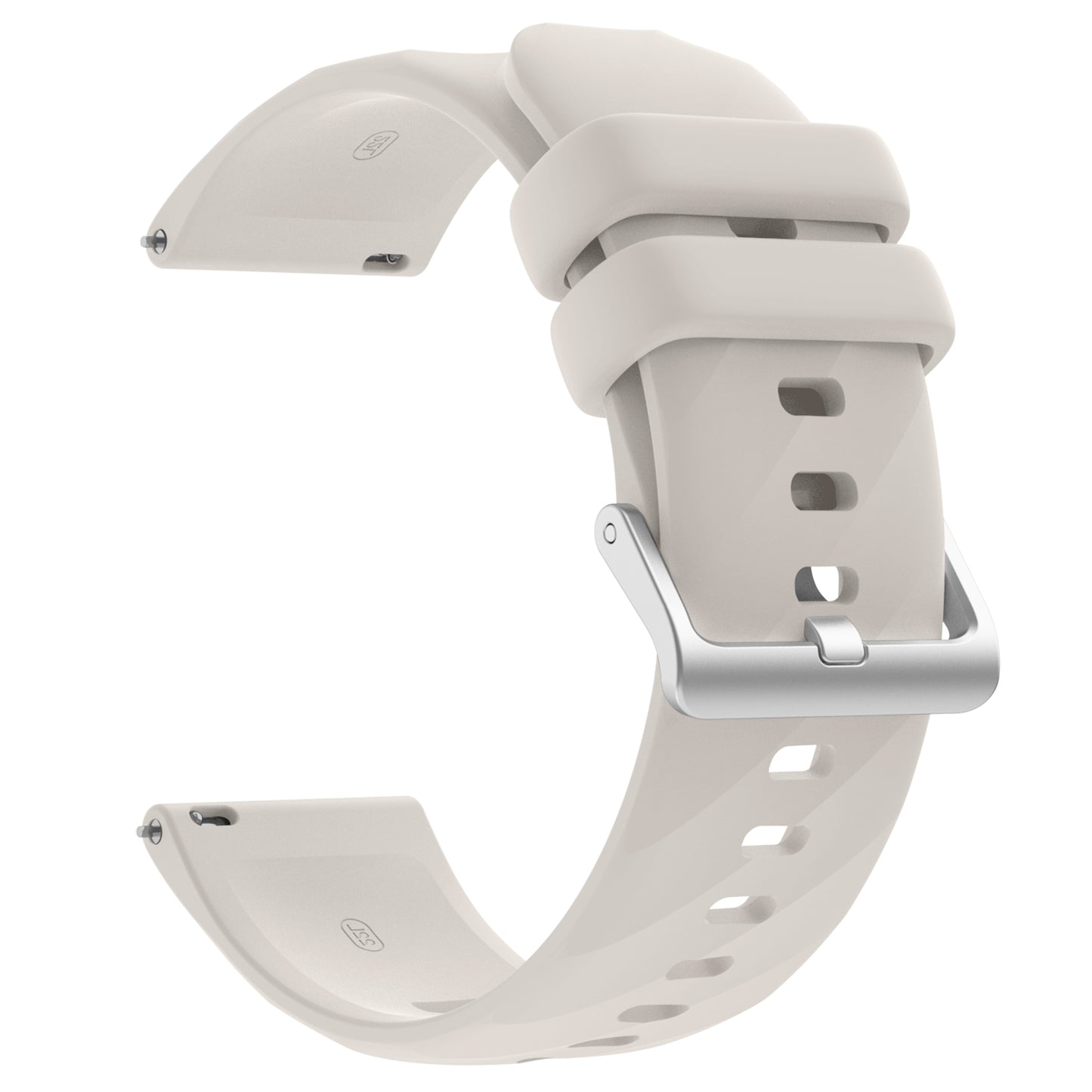 MorePro HM57 22mm Silicone Replacement Band - Adjustable & Durable Sport Strap in 5 Colors