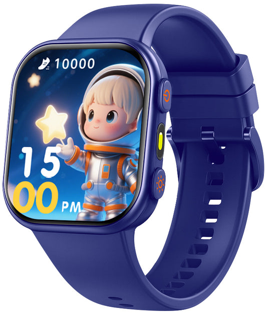 MorePro Smart Watch for Kids No App No Phone Required, Fitness Tracker Watch for Kids with Heart Rate, Blood Oxygen, Sleep Monitor, Pedometer, Puzzle Games, Music, Audio Stories for Boys Girls 4-12