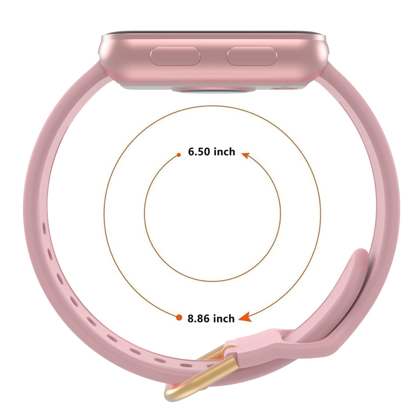 MorePro AIR2 20mm Replacement Band - Nylon & Silicone Strap, Adjustable & Durable, 6 Colors
