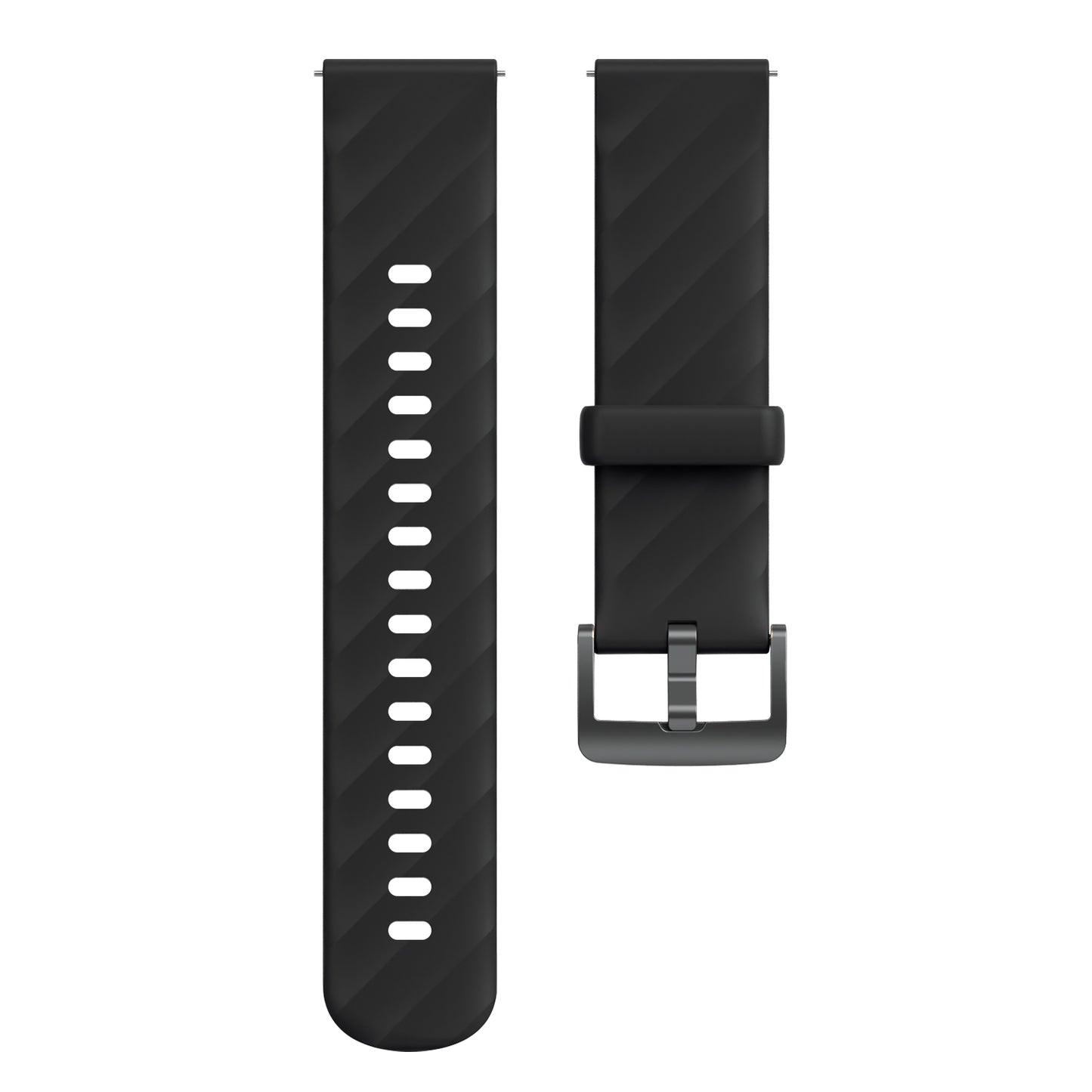 MorePro HM57 22mm Silicone Replacement Band - Adjustable & Durable Sport Strap in 5 Colors