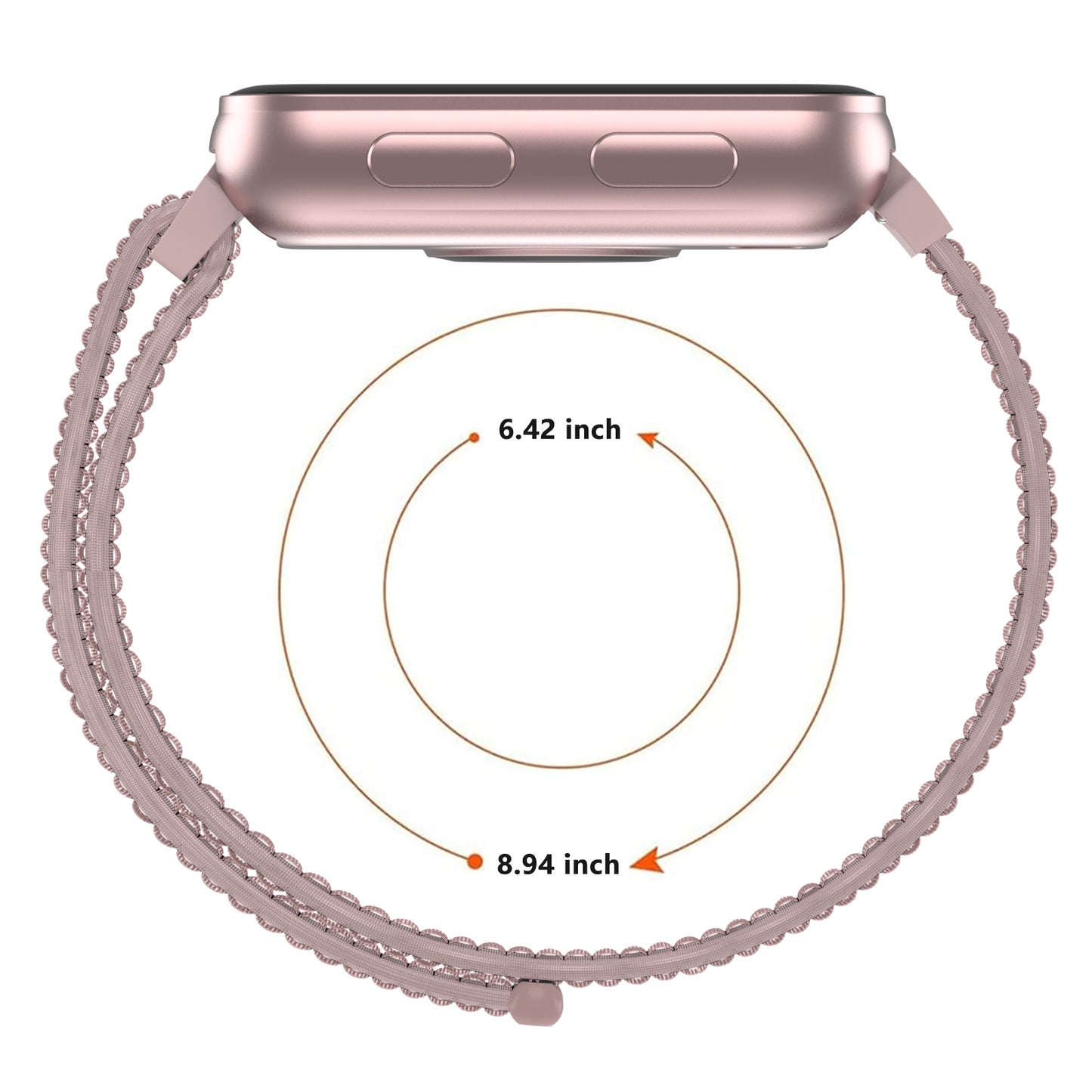 MorePro AIR2 20mm Replacement Band - Nylon & Silicone Strap, Adjustable & Durable, 6 Colors