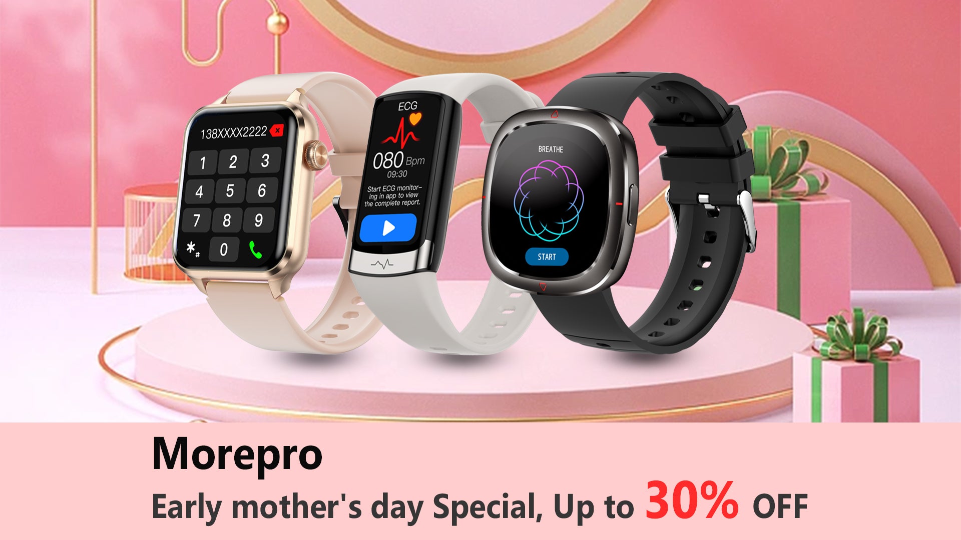 Morepro smart watch app Clearance