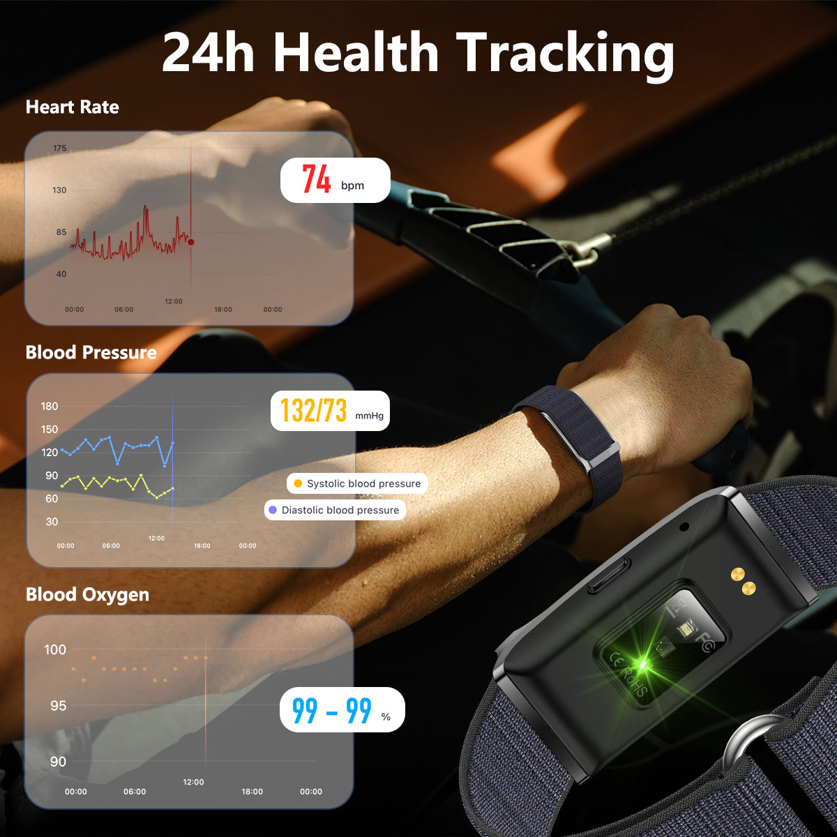 Morepro health fitness tracker