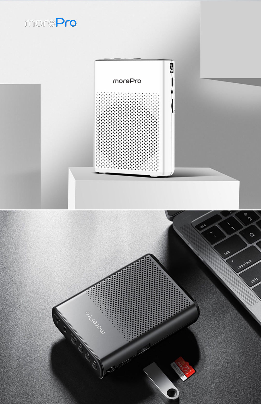 Morepro Wireless indoor and outdoor speakers