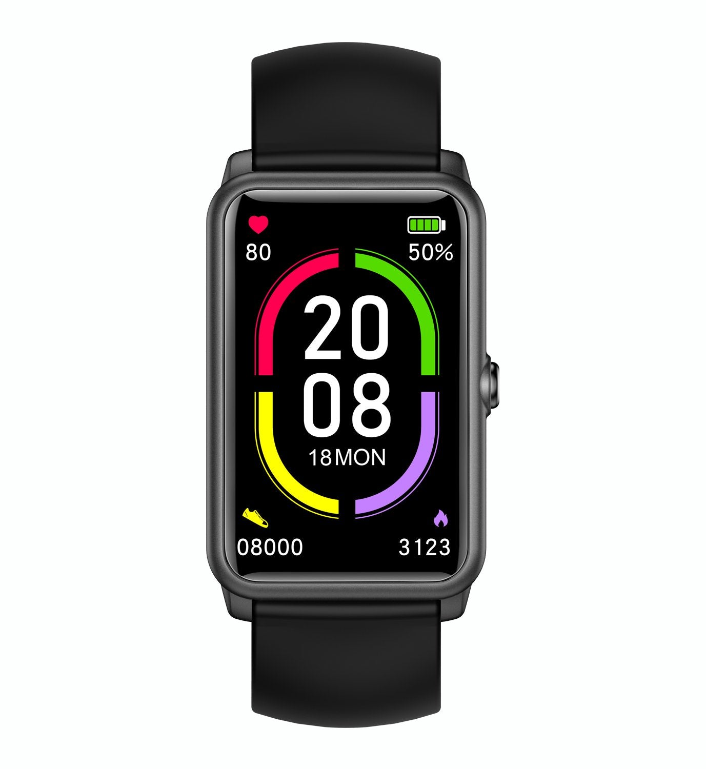 18 Sports Mode SmartWatch with 24/7 HR Recording