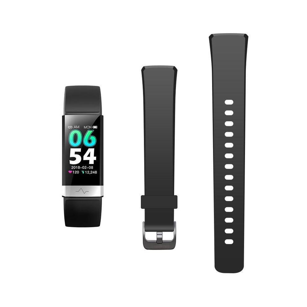 Leder-Armband Für Fitbit Charge 3/4 – Austauschband Aus Vollnarbenleder Mit Metallstecker, Verstellbar Für Handgelenke 14-21,6 Cm – Stylishes Zubehör Als Geschenk